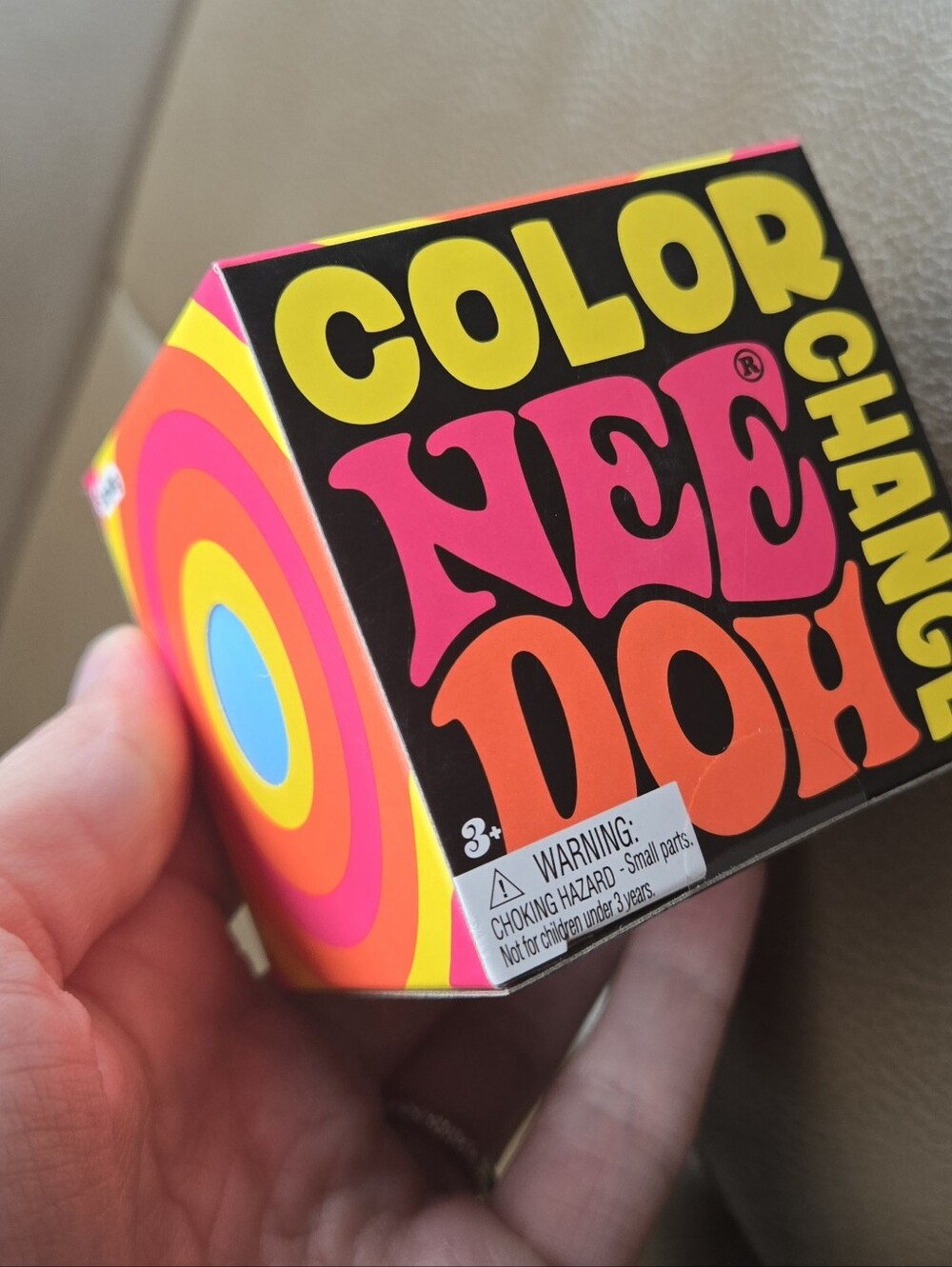 Color NEE DOH Color Change Toy BLUE
